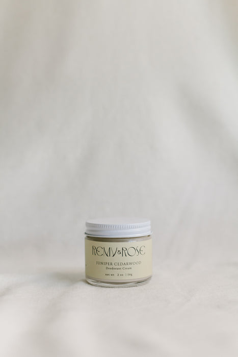 Juniper & Cedarwood Deodorant Cream